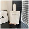 Ins Simple Handbag Thermos Cup Pouch Portable Canvas Water Bottle Cover Phone Bags Outing Carrier Coffee Cup Bag Cover