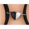 1 Pair Magnetic Couples Bracelets Adjustable Mutual Attraction Heart Shape Bell Rope Relationship Matching Bracelet