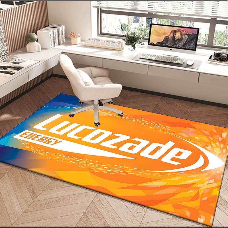 Lucozade Area Rug Suitable for Indoor And Outdoor,Carpets for Playroom, Homes, Offices, Living Rooms,Home Decor,Christmas Fan Gift