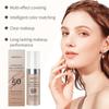 Zephoco Flawless Temperature-Change Foundation, Natural Shade, Long-Lasting, Hydrating, Sweatproof, Waterproof, And Smudge-Resistant