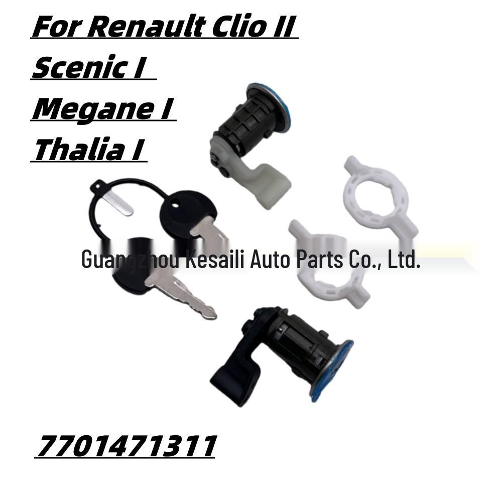 Compatible Door Lock Cylinder for Renault Clio II (1999-2006), Scenic I (1997-2003), Megane I, Thalia I