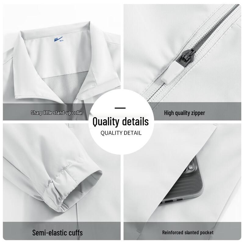 Warrior Men's Casual Windproof Stand-Collar Jacket