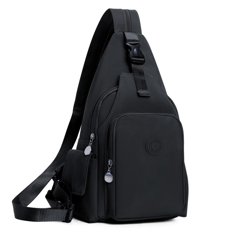 New Multifunctional Casual Large-Capacity Oxford Cloth Chest Bag For Outdoor Travel Lightweight Multi-Purpose Backpack For Women