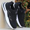 Spring Sports Shoes 22 New Mesh Waterproof and Non-slip Black Casual Shoes Running Dad Shoes