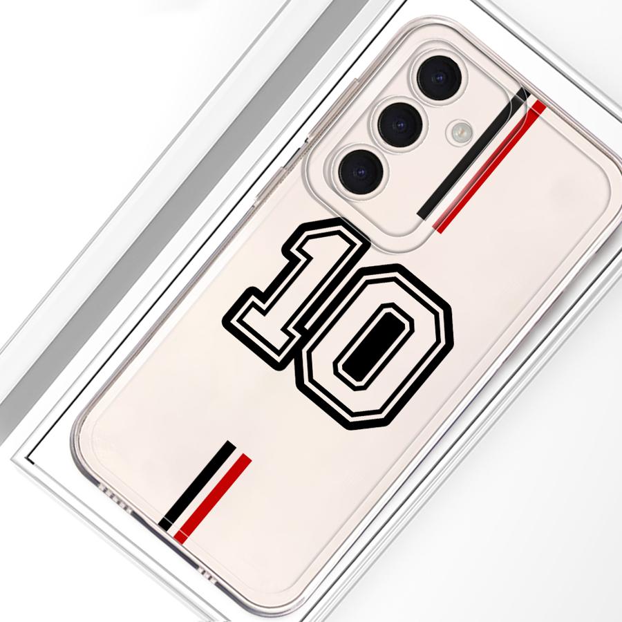FootBall Number Case for Samsung Galaxy A26 A24 A14 A16 A25 A51 A55 A23 A56 A50 A36 A13 A34 A35 A33 A52 A54 A15 A52 A31 Phone