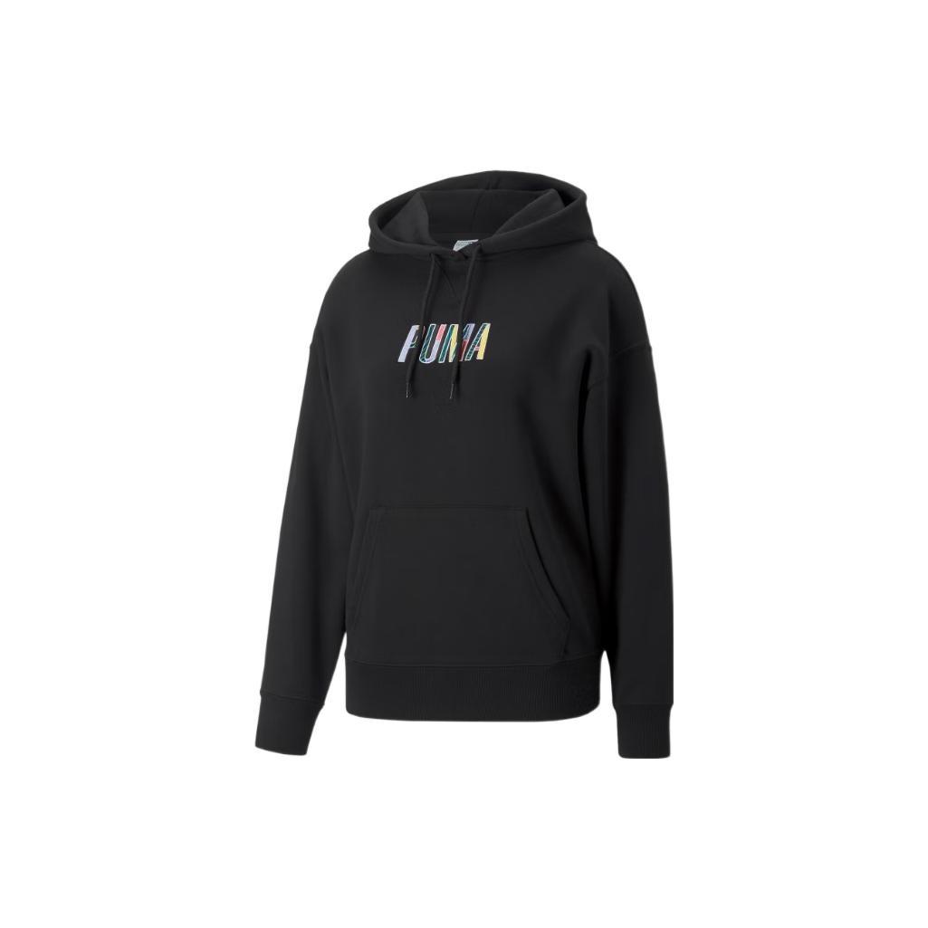 (WMNS) PUMA SWxP Graphic Hoodie  Black  Women s 537611-01 XL