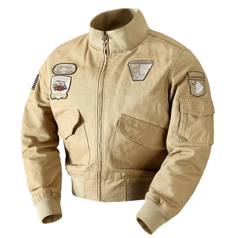 

Чоловічі весняно-осінні повсякденні куртки Чоловічі військові куртки XXXXL