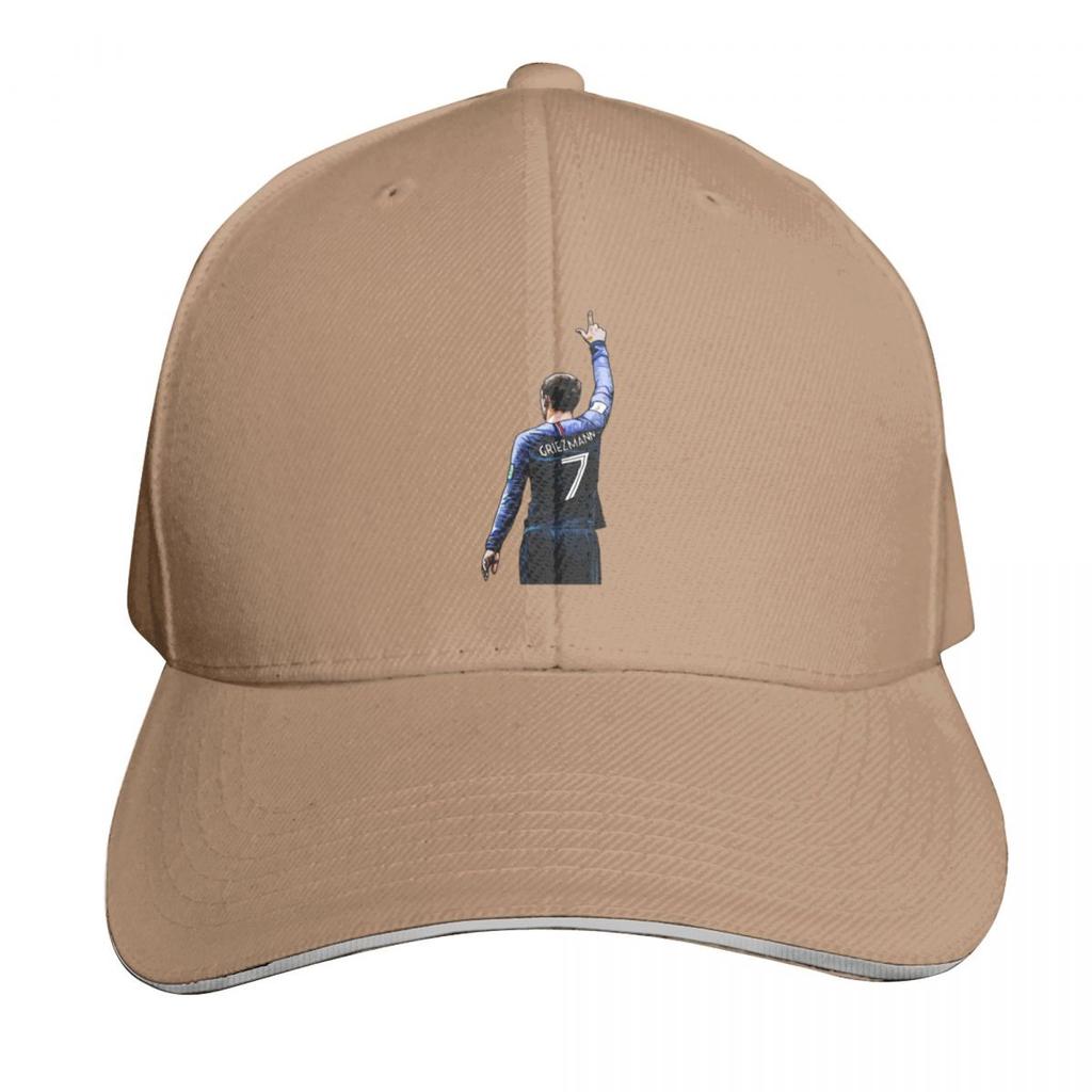 Griezmann Baseball Cap Quick Dry Performance Cotton Twill Breathable Contrast Two Tone Brim