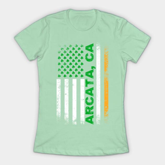 american flag on sleeve t shirt