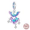 Copper Elegant Bird Divine Blessing Chinese Phoenix Pendants Fits Genuine Charms Bracelets Women DoItYourself Jewellery Gifts