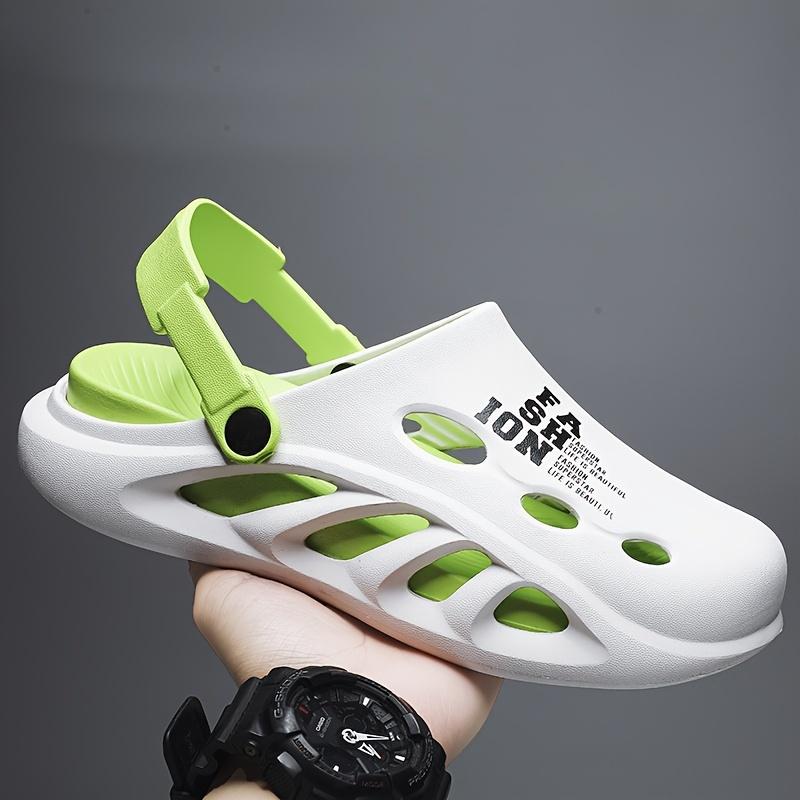 Scarpe da spiaggia unisex alla moda, ultra morbide, scavate, comode pantofole casual antiscivolo per attività all'aperto da uomo e da donna
