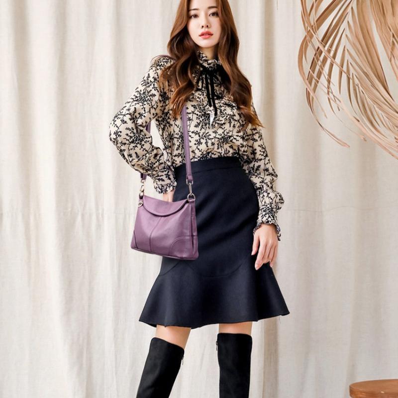 Dámská nová módní crossbody taška přes rameno taška tašky měkká kůže malá čtvercová taška