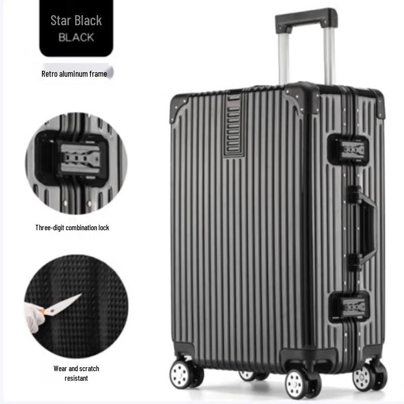 LTZ Traveler Aluminum Frame Buckle Suitcase 22 inch