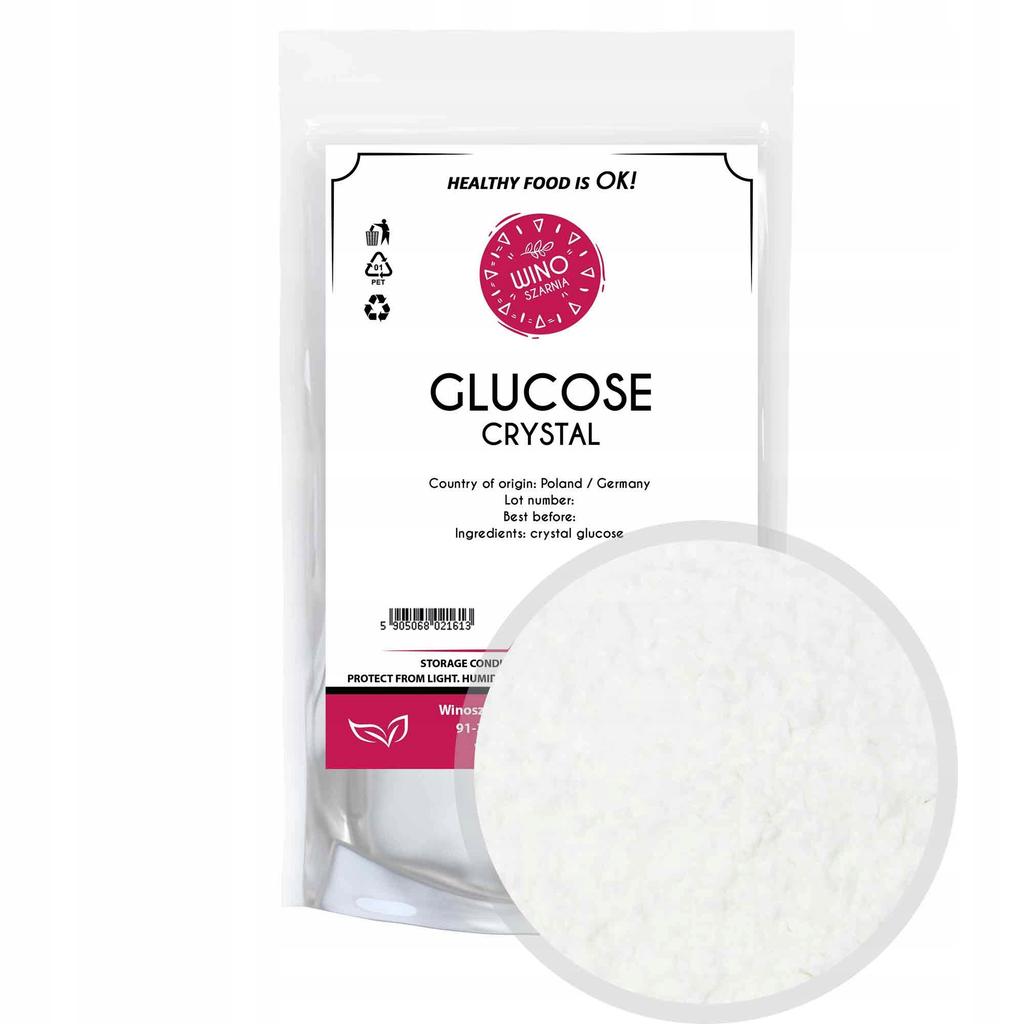 Glukoza krystaliczna 1kg Dekstroza spożywcza