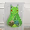 Yellow Duck & Frog Bath Toys Suction Cup Storage Bag