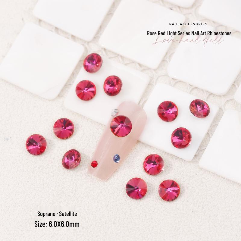 

Интернет-знаменитость Розовые Стразы для Нейл-арта в форме Сердца - Супер Блестящие Неправильные Бриллианты и Квадратные Кристаллы.