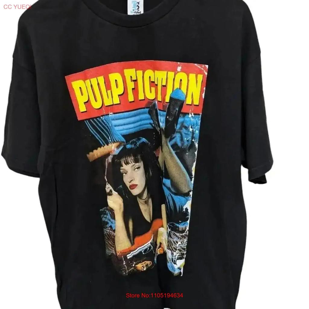 Tarantino s film Pulp Fiction T shirt made in Mexico vintage Washed Stylish fashion Top For Everyday Wear Breathable Soft
