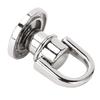 20 Pcs D   Rivet Zinc Alloy Iron   Hd Button Rotatable D   Stud Screw for Handbag Backpack Pet Collar