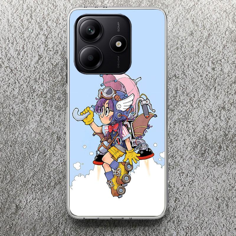 Arale Dr Slump Print Soft Case for Xiaomi Redmi Note 14 13 12S 11S Phone Shell 10 Pro Plus 11E 11T 12 11 10S 9 4G 5G Cover