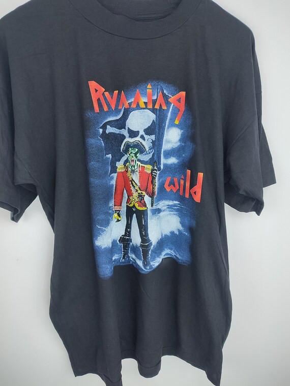 

Running Wild band Tour Concert Unisex T-Shirt All Size MK704 Unisex T-Shirt XXXL