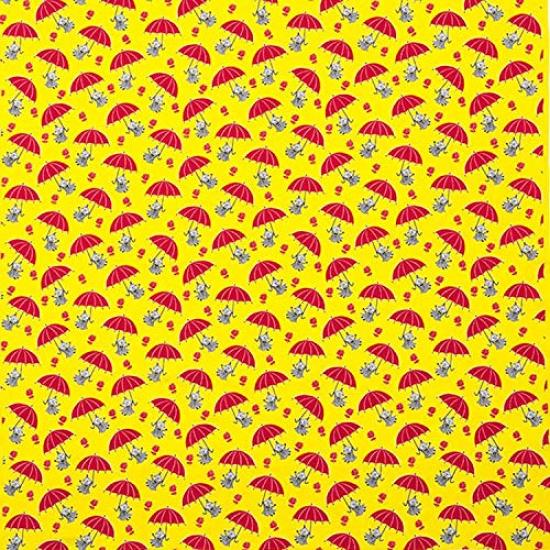 

Sanbi Moomin Furoshiki My and 105cm Eco Made in Moomin Goods (Furoshiki) Umbrella, Yellow, Wide, Tablecloth, Bag, Japan,