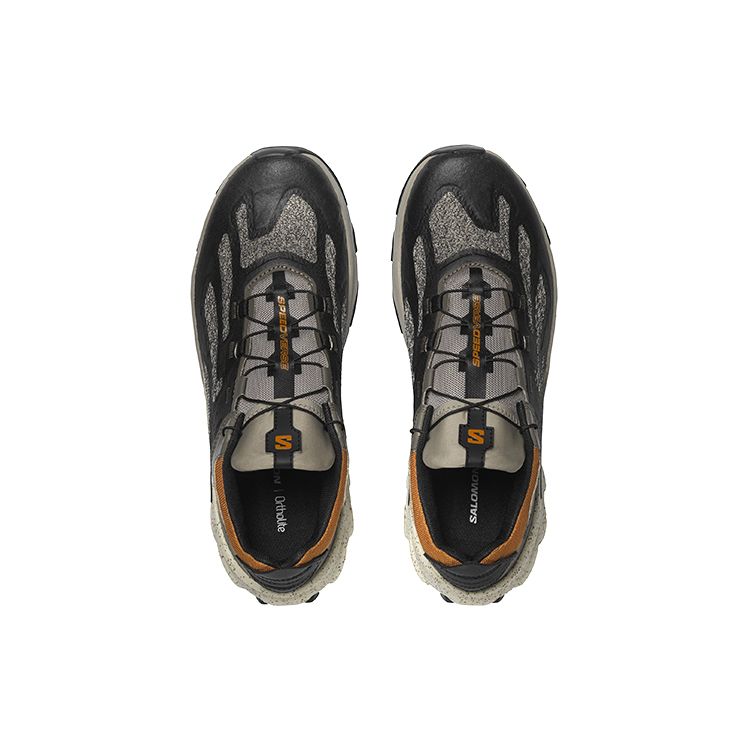 SALOMON Speedverse Fabric Slip-Resistant Durable Lightweight Low-Top Outdoor Functional Shoes Unisex Shoes Black Gray 417544