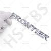ABS 3D Emblem Frontier Letters Side Logo Rear Trunk Badge Tailgate Sticker Decals For  Car Styling Exterior Accessories