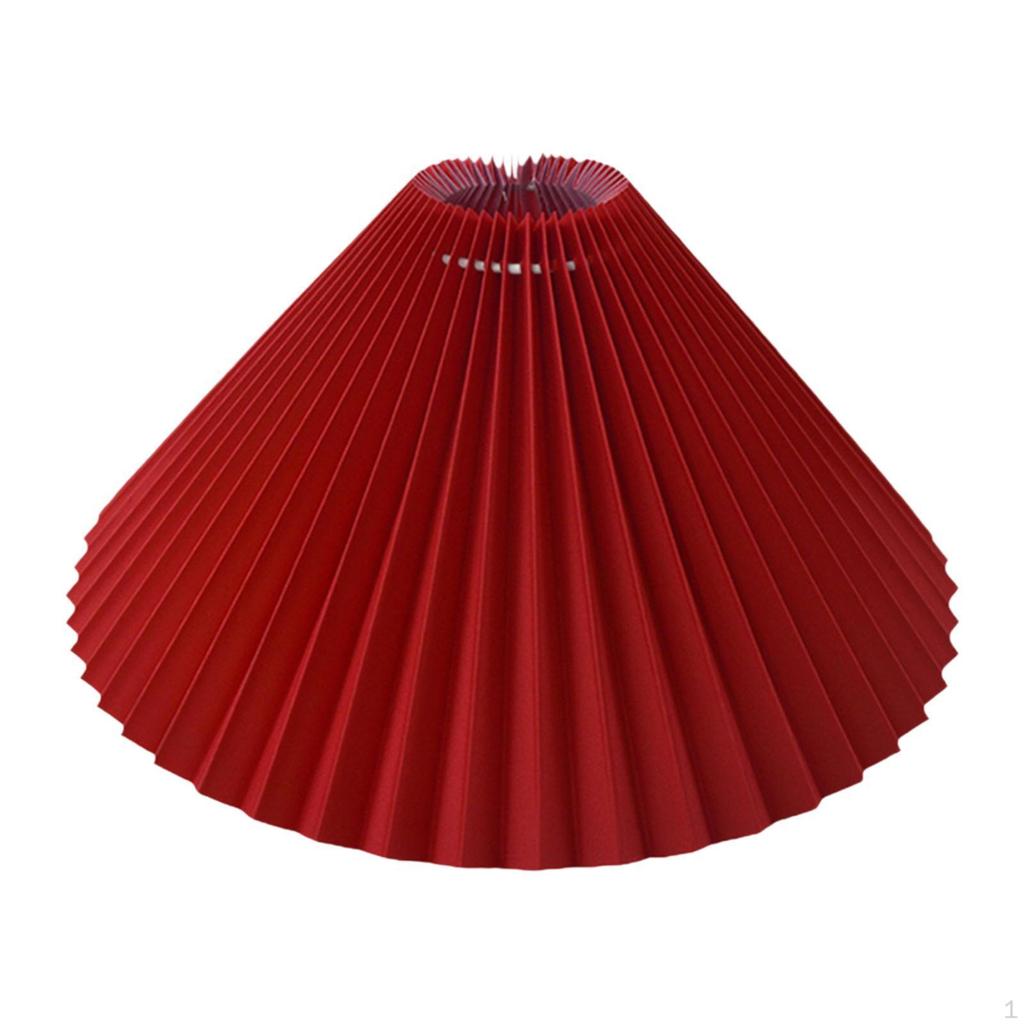 Pleated Lampshade Decorative Chandelier Shade Floor Light for Dining Room Bedroom Hotel Home