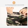 Unisex Dustproof Camouflage Labor Protection Coats with Logo Printing Option - Blue Long Coats