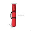8 Holes Pool Cue Case Billiard Rod Storage Bag with External Pocket Equipment Carrier Pouch