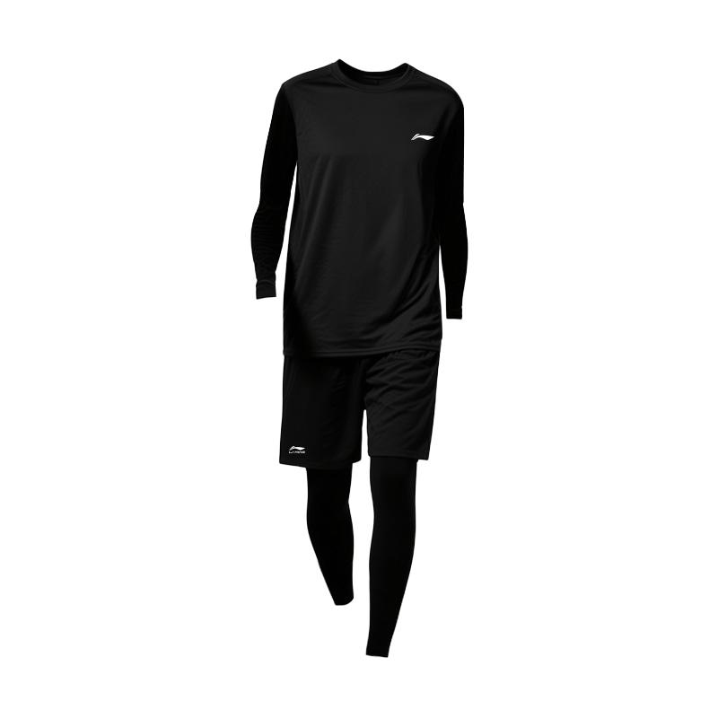 Li Ning Fitness Set Men s Black KDM03-3 S