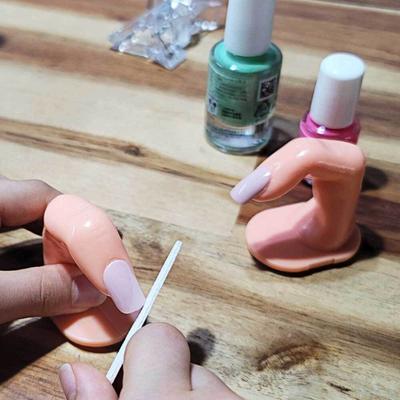 Tırnak Sanatı Pratik Yapay Parmak Modeli Tırnak Pratiği Pratik Aracı