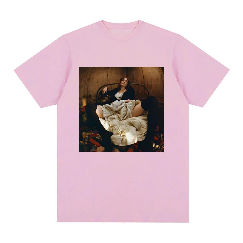 florence and the machine Everybody Scream The new album T-shirt High Quality Summer Tee-shirt Sleeve Clothes 100%Cotton Tops