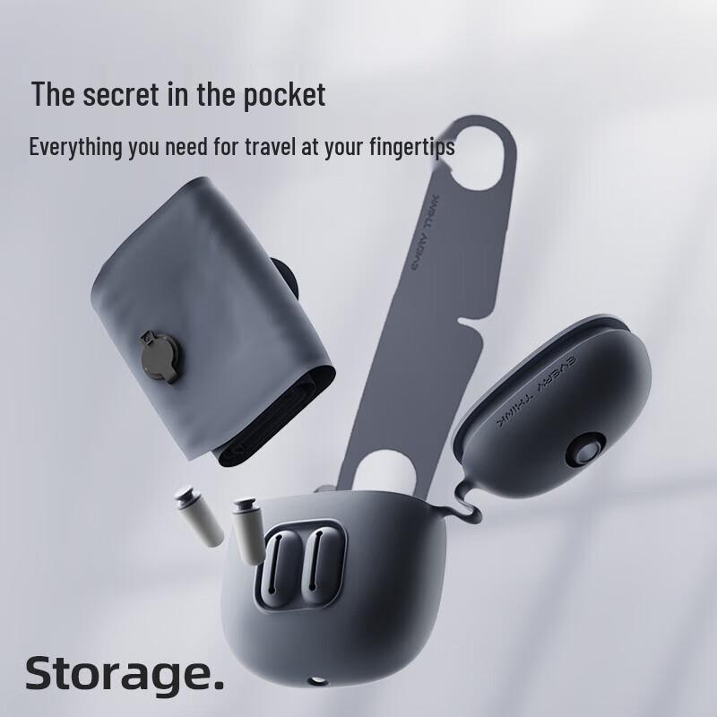 Inflatable Travel U-Neck Pillow Set