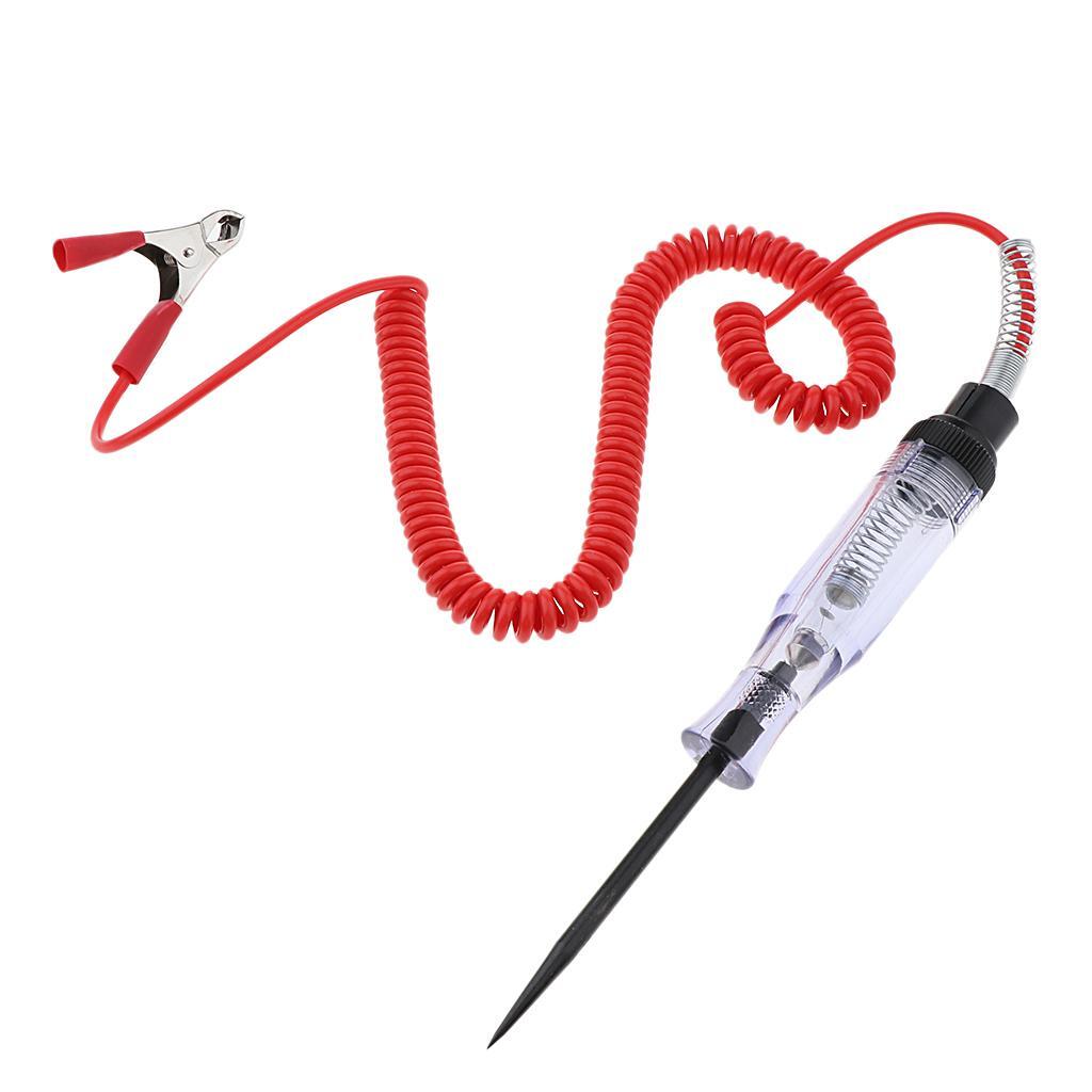Auto Car Voltage Circuit Tester Pen 6V 12V 24V Probe Test Auto Repair Tool
