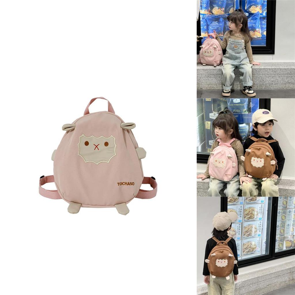 Adorable Lightweight Cartoon Lamb Backpack For Kids Ages 2 To 3 Years Old