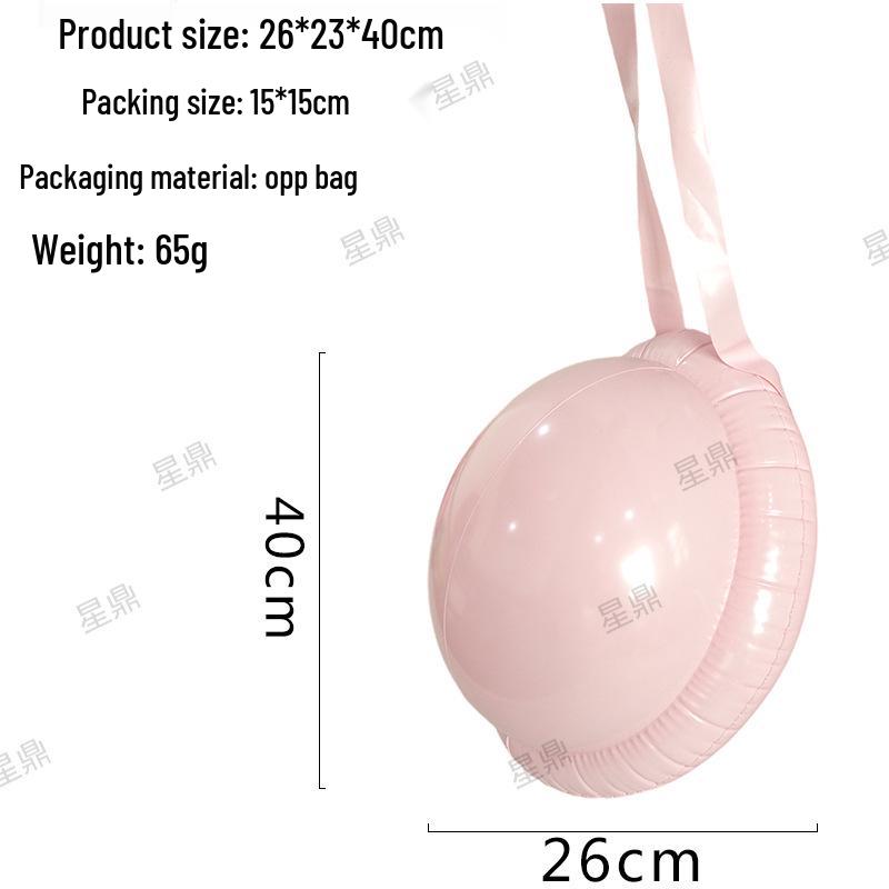 Inflatable PVC Santa Claus Cosplay Prop: Fake Big Belly Toy