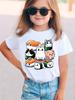 2025 Kids Clothes Summer T-Shirt Cat 3D Printing Tops Casual Short Sleeve Tee Fashion Girl T-Shirts Crew Neck Children's T-Shirt