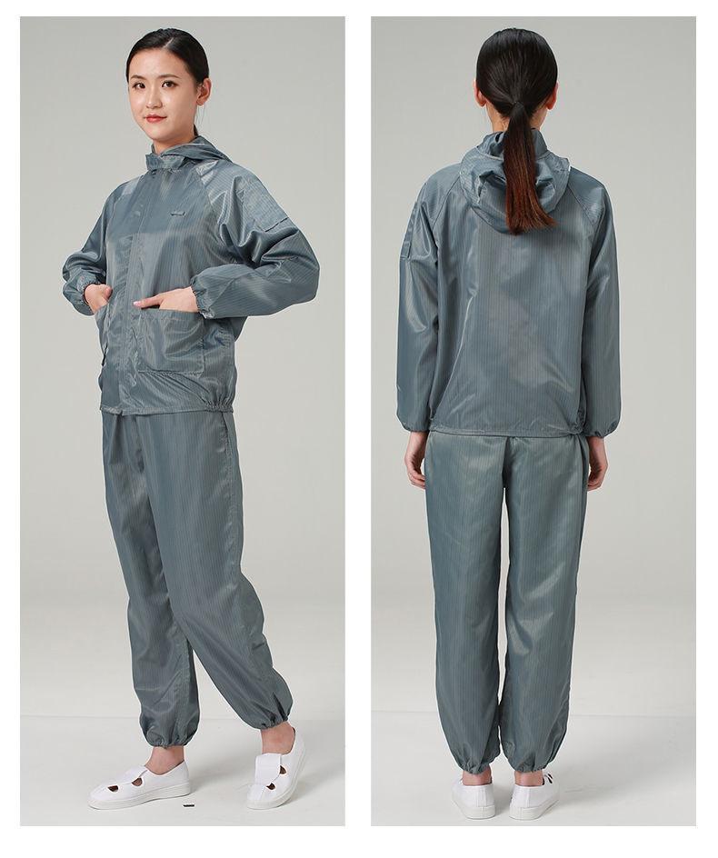 Unisex Schutzkleidung Staubdicht: Kapuzen-, Atmungsaktiv-, Antistatik-, Schmutzabweisend-, Waschbarer Spritzanzug