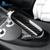 Echte Hart-Trocken-Kohlefaser-Zierabdeckung für Mercedes Benz SLK R171 2004 2005 2006 2007 2008 2009 2010 Auto Handbremsgriffe Schutz