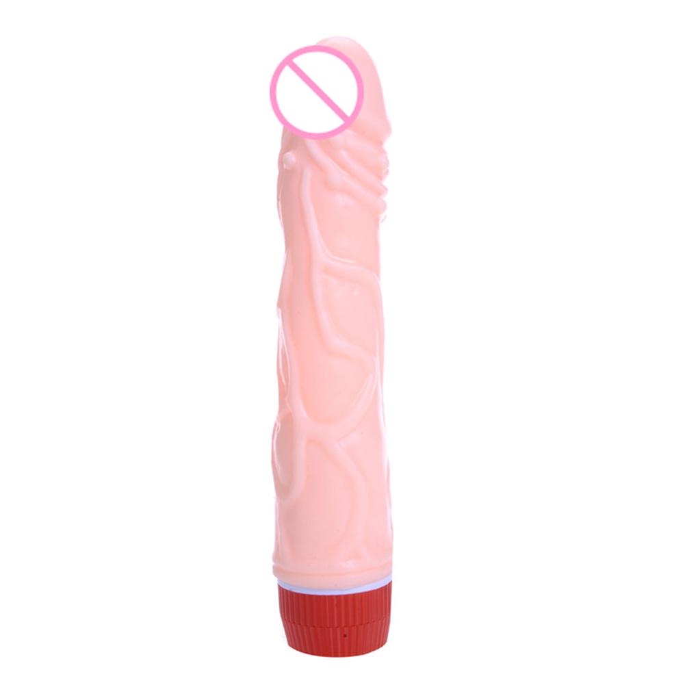 Women Adult Sex Toy Realistic Dildo Flexible Penis Textured Shaft Product