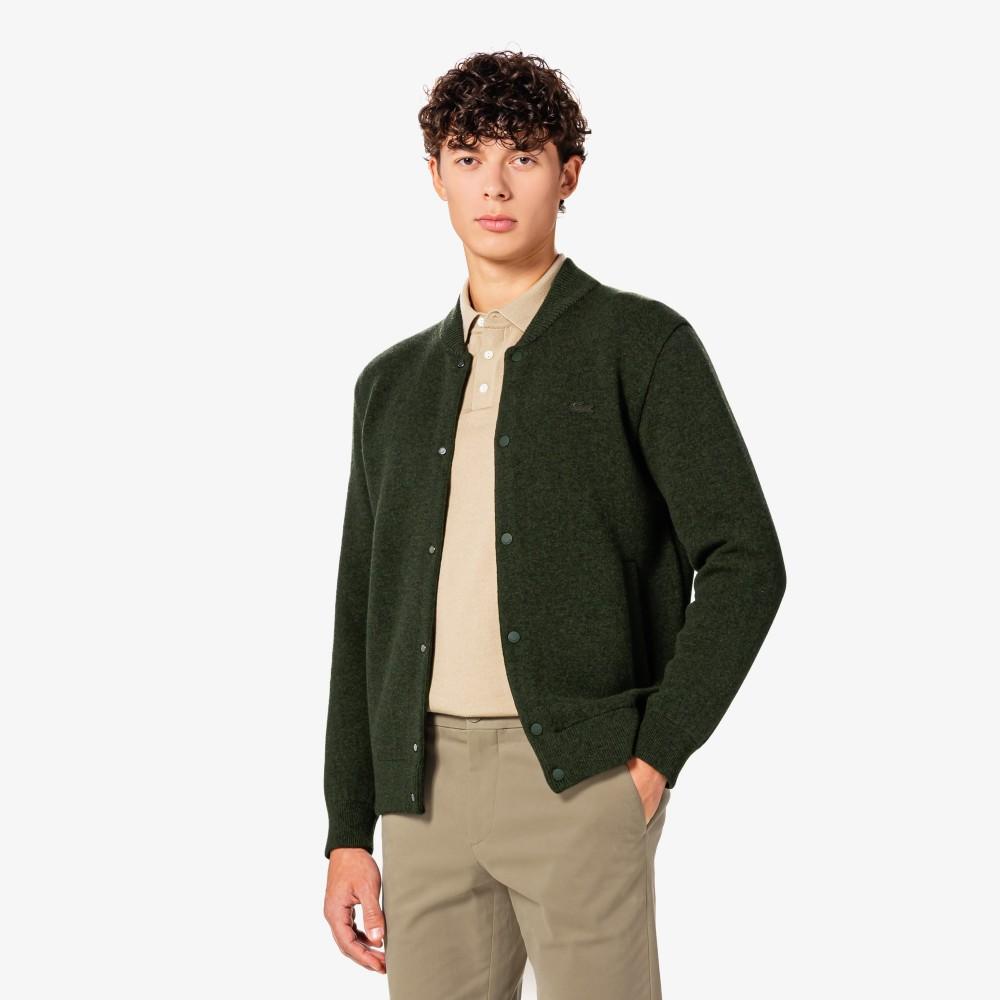 [lacoste] Men's Double-Face Stadium Cardigan AH331E-55NL7A