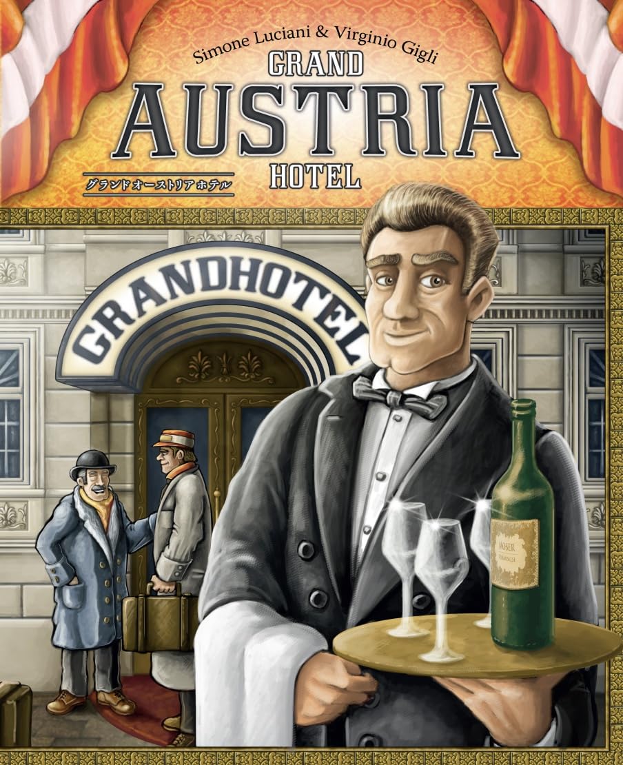 Engames Grand Austrian Hotel 60 ages 12 and (Japanese Version) (2-4 players, minutes, up) [Engames][Board Game]