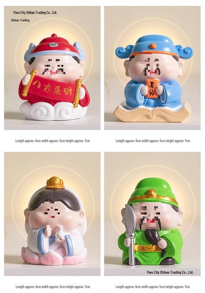 Wenqu Star Wenchang Emperor Success Ornament: Good Luck Motivational Gift for Exams and Graduation