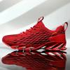 New 2025 Solid-color Round-toe High-quality Summer Sports Running Shoes with A Sporty Mesh Woven Casual Men's  Tenis Para Hombre
