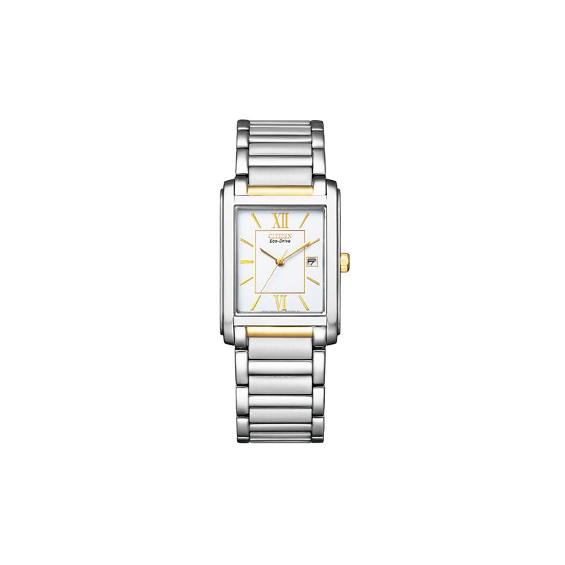 CITIZEN Eco-Drive Series 30 Meters Waterproof Solar Quartz Steel Strap Men s Watch White Dial FRA59-2432 белый