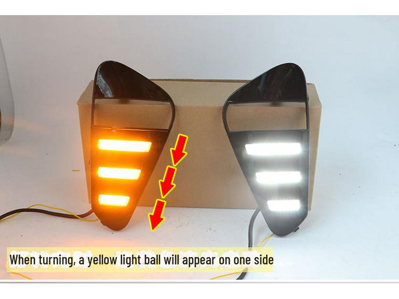 LED Daytime Running & Fog Lights for 18-20 Geely Binyue/Proton X50