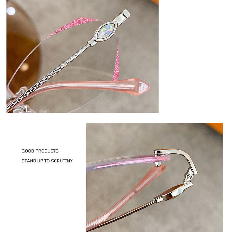 Mode Afgewerkte Myopie Brillen voor Vrouwen Roze Oranje Brillen Op Sterkte Bijziendheid Brillen Dioptrie -1.0 -1.5 Tot -5.0 Brillen