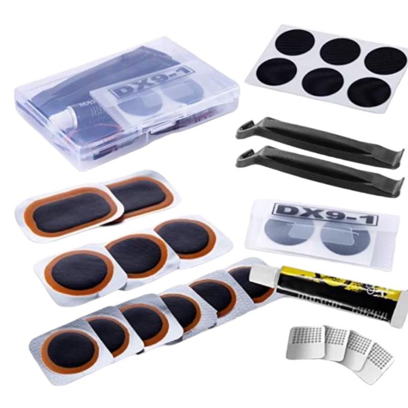 Lishi Bicycle Tire Repair Kit with Cold Patches and Levers