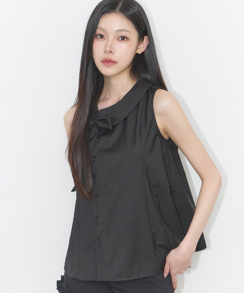 ILLIGO Rope Flare Blouse Black